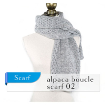 alpaca boucle scarf 02